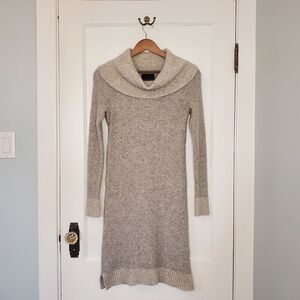 Cynthia Rowley Lamb’s Wool Sweater Dress – Size XS – Pale Grey